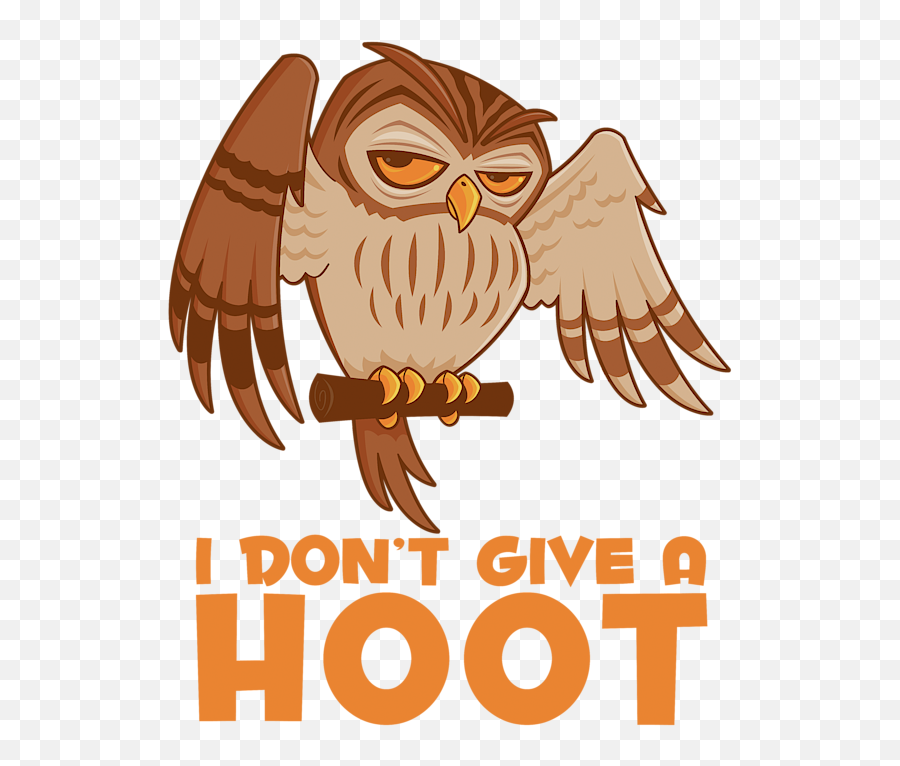 I Donu0027t Give A Hoot Owl Beach Towel - Cartoon Owl Emoji,Hoot Owl Emojis