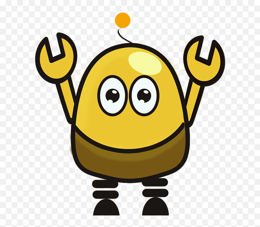 Robot Machine Robotics - Happy Chatbot Png Emoji,Robot Emoticon\