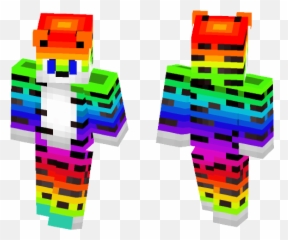 Download Rainbow Tiger Minecraft Skin - Rainbow Tiger Minecraft Skin Emoji,Lil Yachty Teenage Emotions Wallpaper 1920x1080