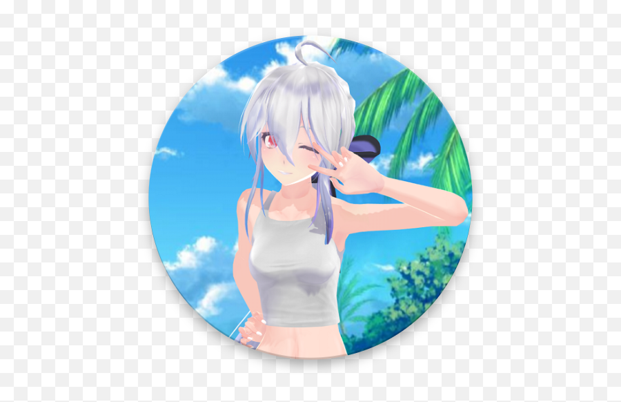 My Anime Girl Haku Unreleased Apk Download - Free App For My Anime Girl Haku Emoji,Anime Keyboard Emoticons How To