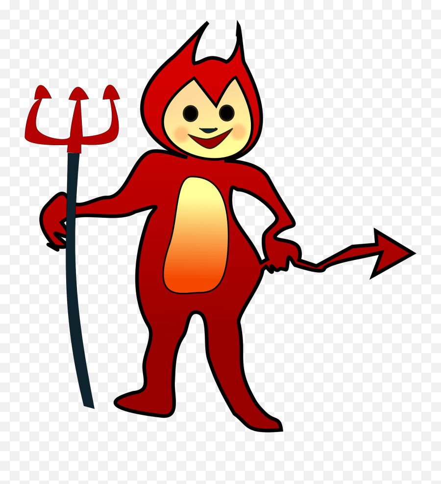 Little Devil Clipart - Devil Clip Art Emoji,Emoticon Costumes Devil