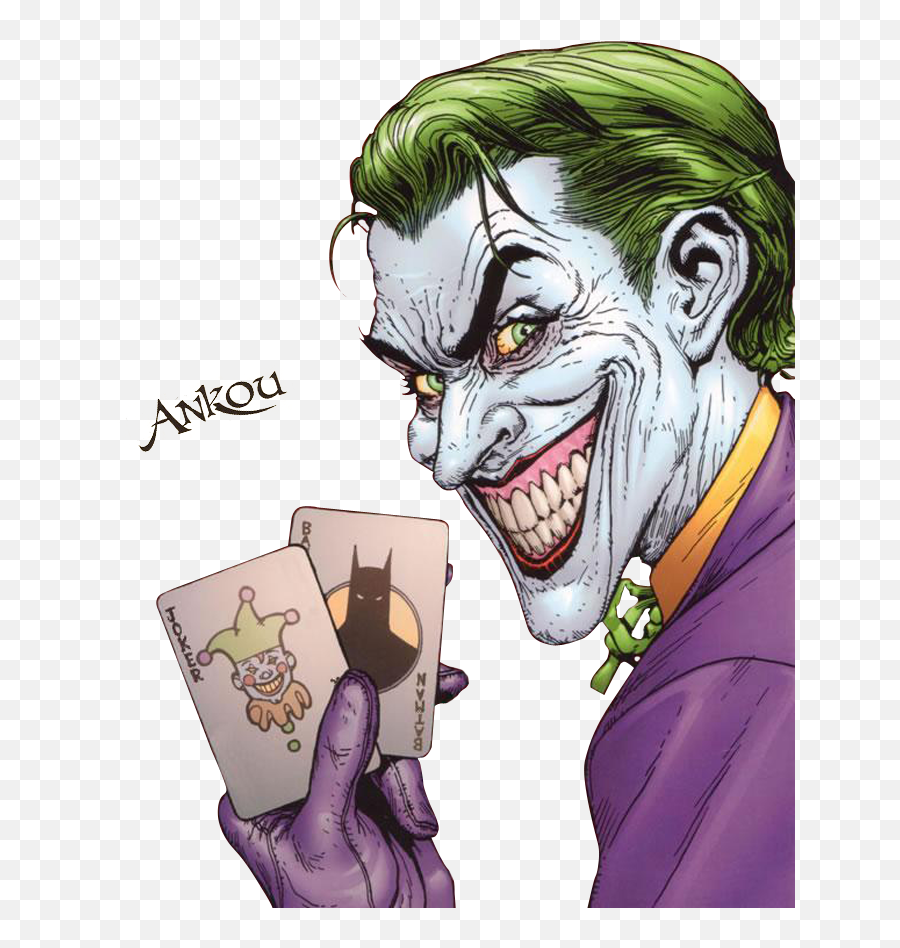 Suicide Squad Joker With Card Png Free - Joker Comic Png Emoji,Suicidé Squad Emojis