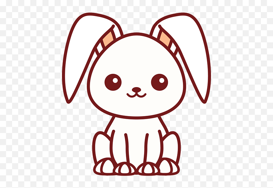Create Easy Kawaii Animals Tutorial On Behance - Dot Emoji,Easy Kawaii Cute Drawings Your Emotion