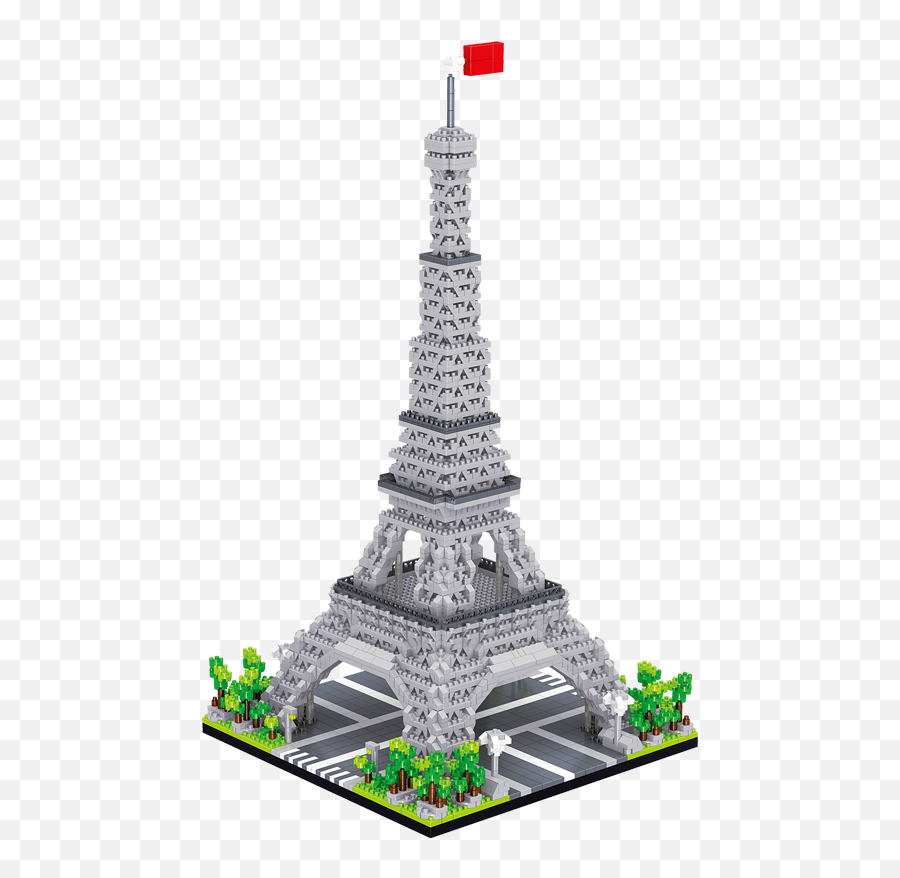 Pack 3585pcs Eiffel Tower Building Blocks Model Loz Bulk - Mini Architecture Eiffel Tower Emoji,Plaisir Vs Emotion Eiffel Tower