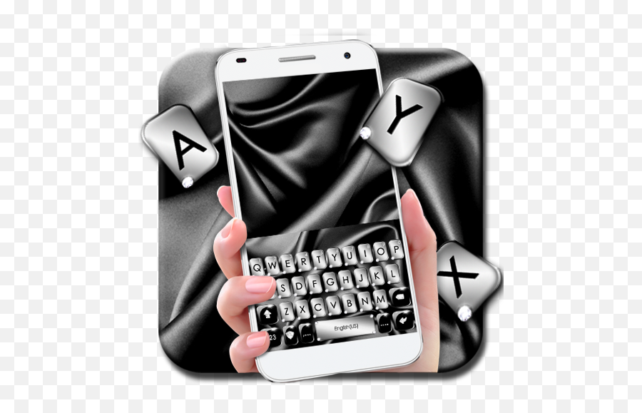Silver Luxury Silk Keyboard Theme Apk 10 - Download Apk Office Equipment Emoji,Adding Emojis To Samsung Note 5 Android Keyboard