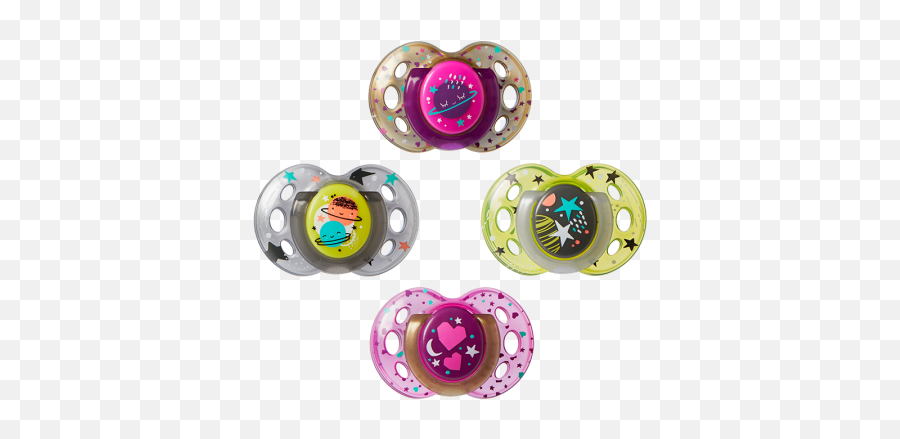 Fun Style Baby Pacifier - Soother Tommee Tippee 18 36 Girl Emoji,Binkies Emoticon