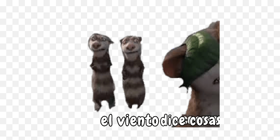 La Era De Hielo Memes - Stickers Era Del Hielo Emoji,Weasel Emoji