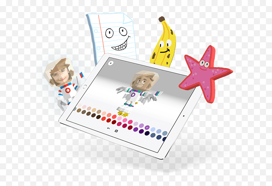 Toontastic 3d Creative Storytelling App Emoji,Emotion Characters Fan Drawn