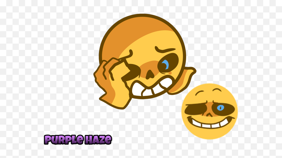 Sanstwitter Emoji,Underfell Sans Emoticon