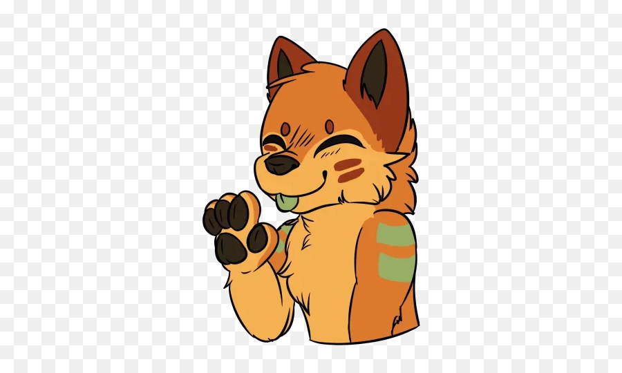 Furraffinity Art Telegram Stickers Emoji,Firry Emoticons