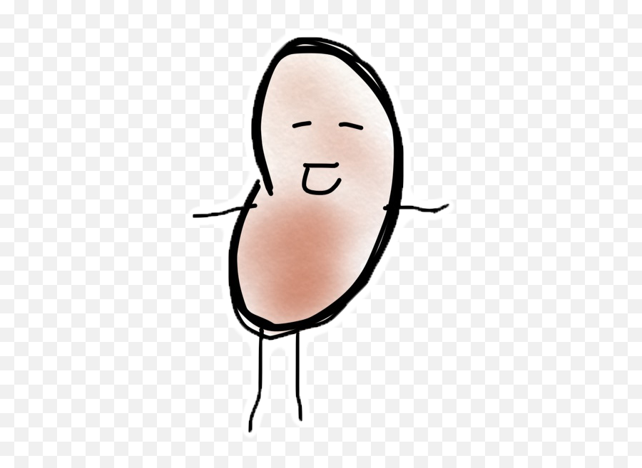 Cheeky Beans By James Harding - Happy Emoji,Cartwheel Emoji