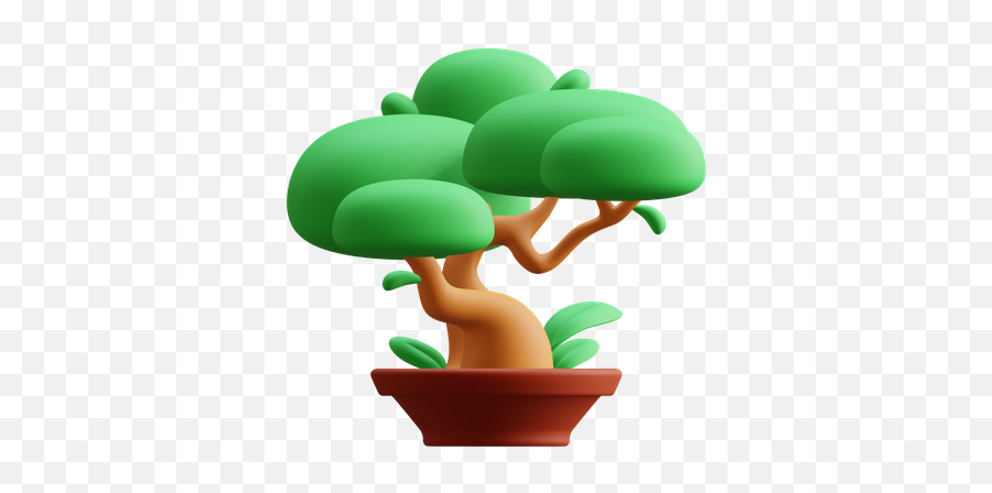 Bonsai 3d Illustrations Designs Images Vectors Hd Graphics Emoji,Emoji File Tree