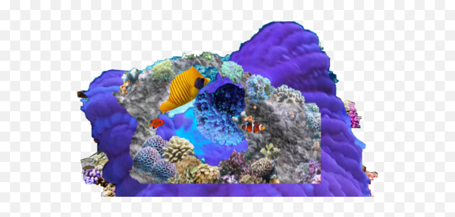 Coral Sticker By Tj6james6 - Coral Reef Fish Emoji,Coral Emoji