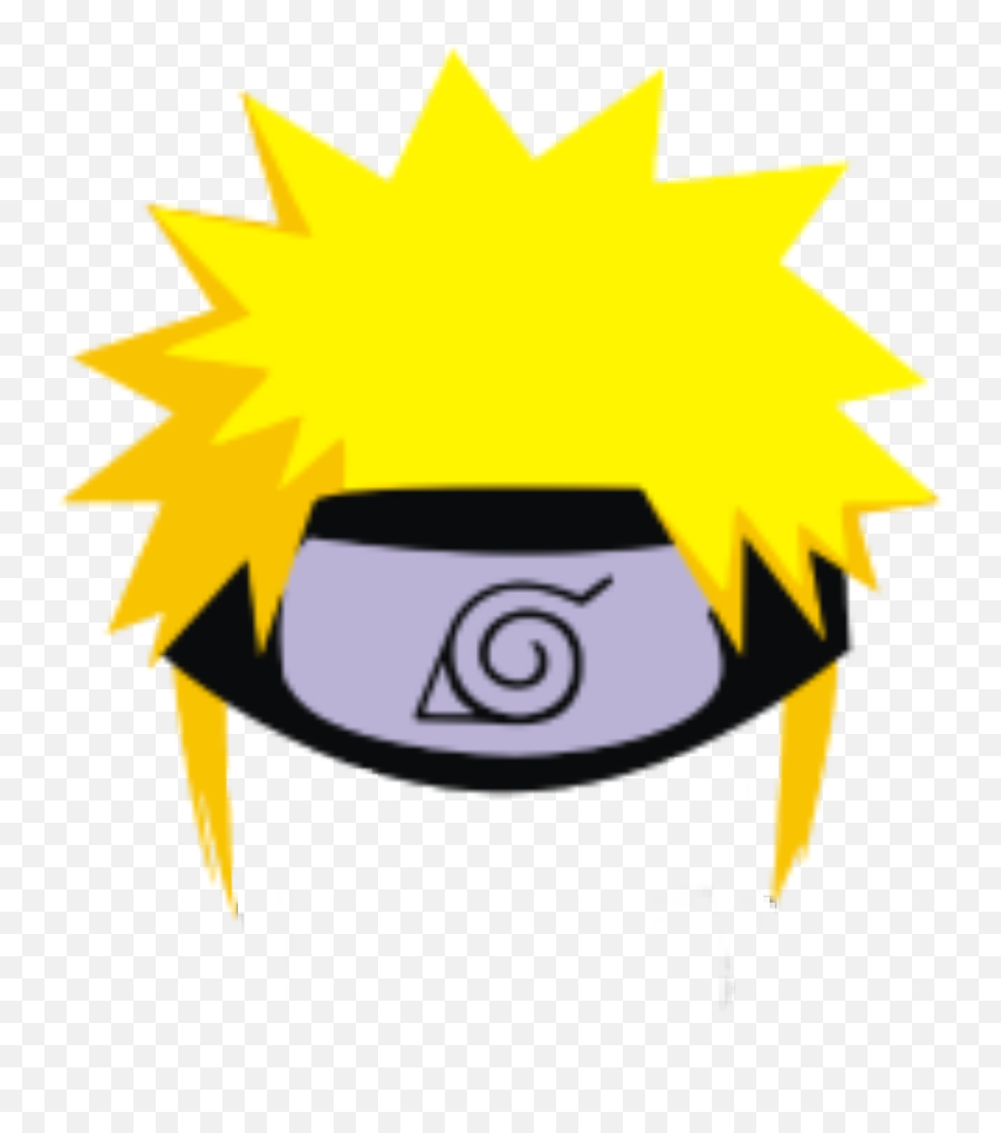 Naruto Hair Anime Kakashi Hatake Sticker By Ezgi Ezgi - Naruto Hair And Headband Png Emoji,Naruto Emoji