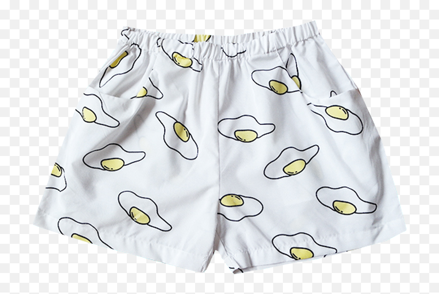 Egg Pattern Shorts - Top Egg Eggs Set White Sets Short Eggs Sweater Sweater Pajamas Two Piece Kawaii Kawaii Harajuku White Cute Set Emoji,Kids Emoji Pajamas