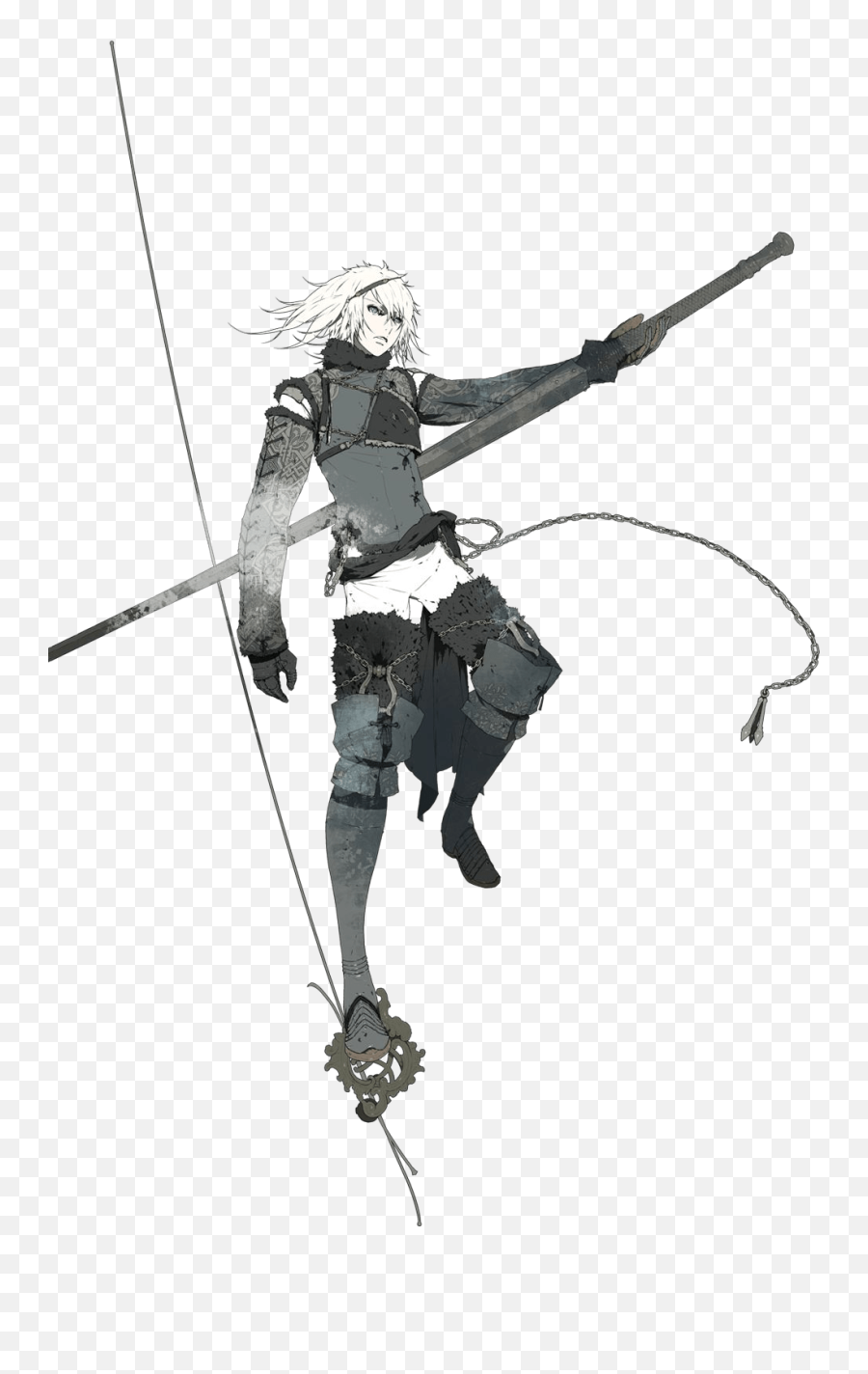 71 Jeanne Asphodel Ideas In 2021 Fantasy Dark Aesthetic - Nier Replicant Black Sword Emoji,Ff14 Emoji