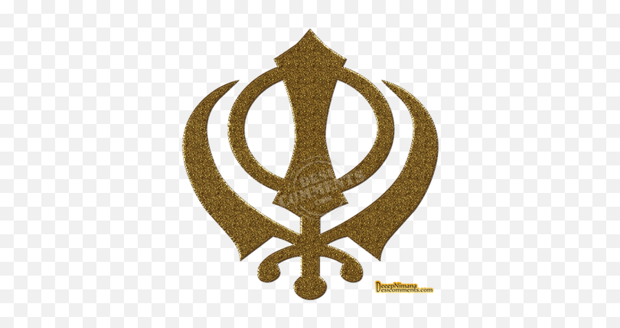 Khanda Png - Clip Art Library Transparent Gold Khanda Png Emoji,Sikh Khanda Emoji