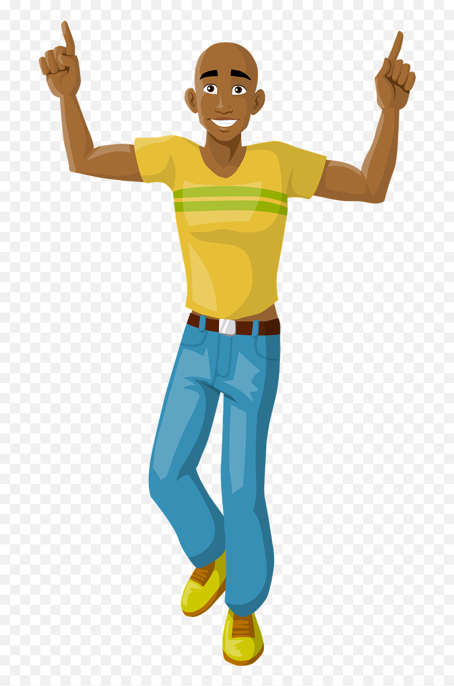 Happymandancingman Smilinghappiness - Free Image From Animated Dancing Man Clipart Emoji,Dancing Smiley Emoticon
