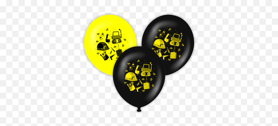Inaat Temal Baskl Balon 6 Adet - Dot Emoji,Nazar Boncugu Emoji