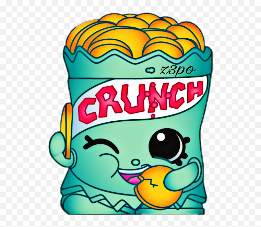 The Most Edited - Shopkins Crispy Chip Emoji,Captain Crunch Emojis