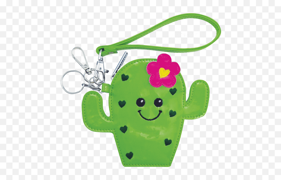 Official Emoji Gifts - Cactus Purse,Emoji Keychain