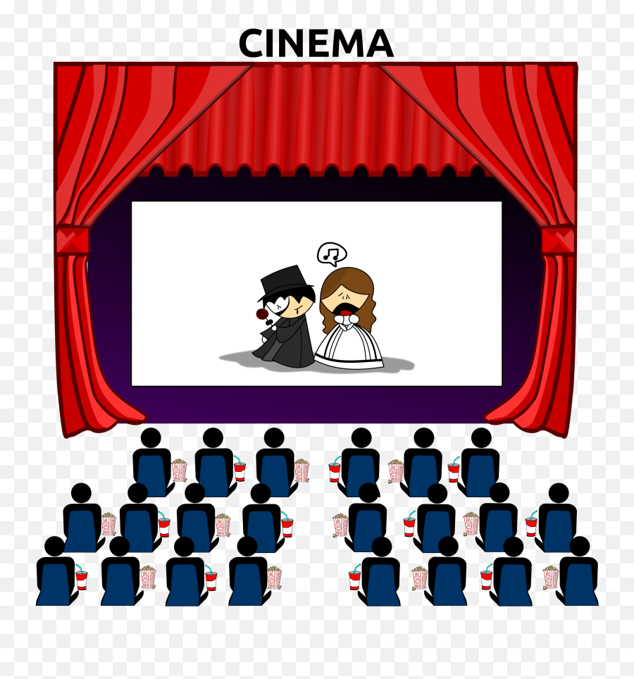 See Clipart Watch Film See Watch Film Transparent Free For - Theatre Curtains Clip Art Emoji,Watch The Emoji Movie For Free