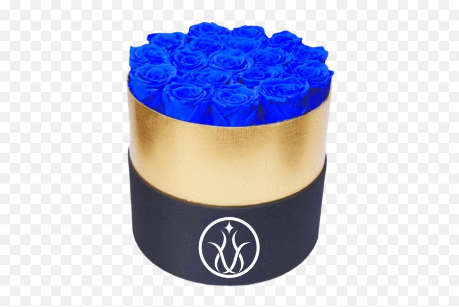Circle Of Love Collection - Cylinder Emoji,Blue Emotion Rose