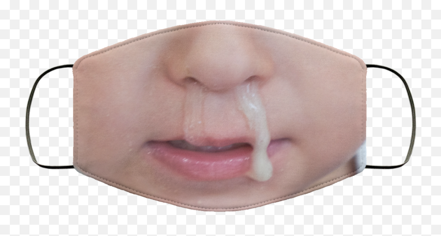 Funny Face Gross Snot Nose Kid Washable Reusable Custom - Printed Cloth Face Mask Cover Cloth Face Mask Emoji,3d Noseface Emoticon Spinning