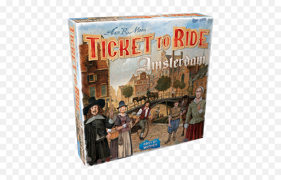 Ticket To Ride Amsterdam - Ticket To Ride Games Emoji,Memory Rides On Emotion