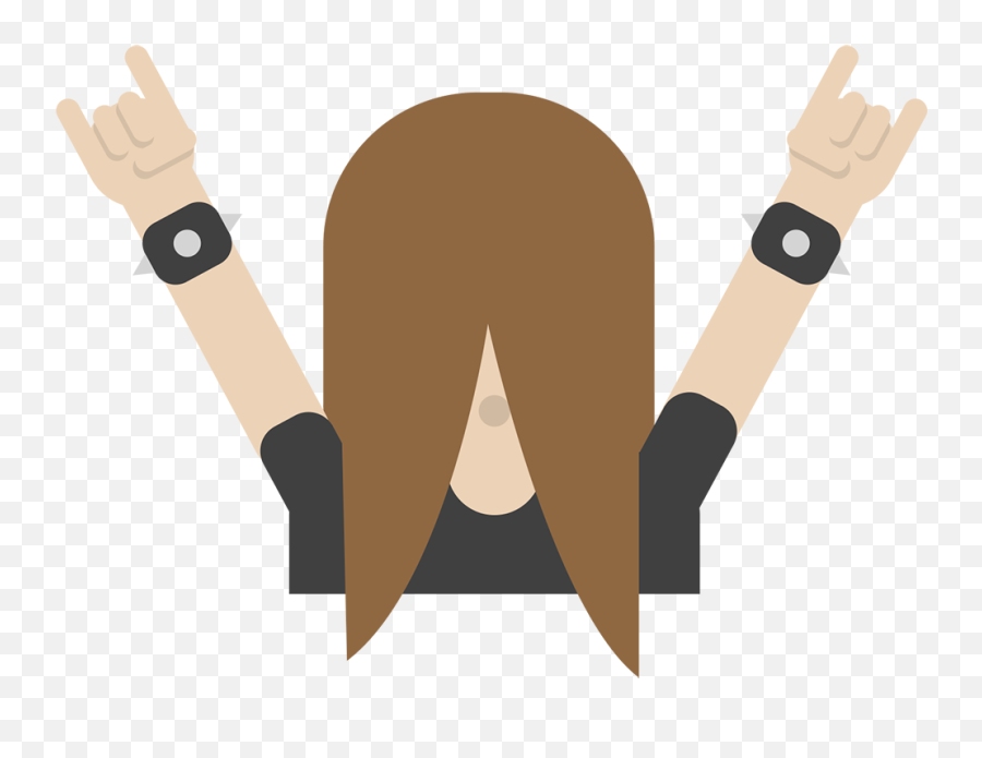 Headbanger - National Emoji,Metal Emoji
