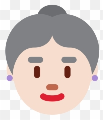 Twemoji2 1f475 - Emoji,Steins Gate Rine Emoticons