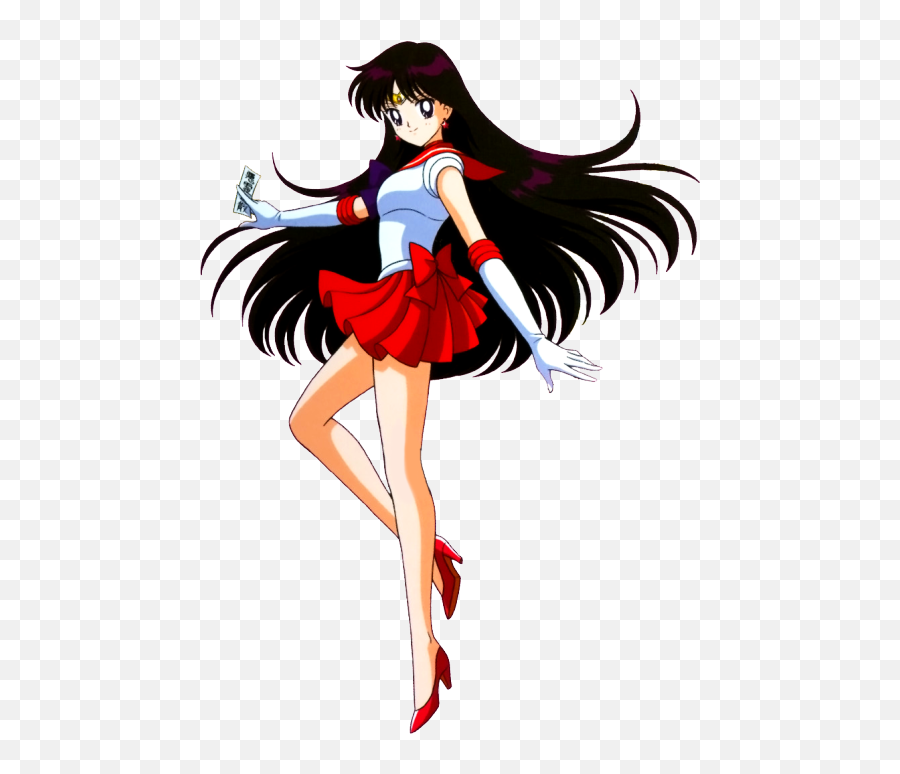 Photo Sailor Moon Mars Sailor Saturn - Sailor Mars Png Emoji,Sailor Moon Mars Emoticons