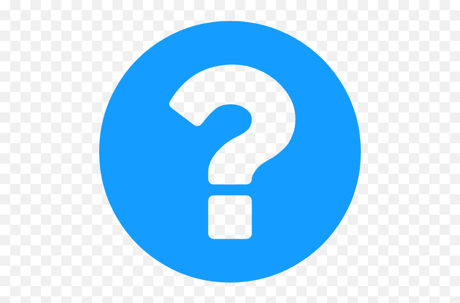 Question Mark Png Transparent Images Png All - Question Mark Blue Icon Emoji,Question Mark Emoji Transparent
