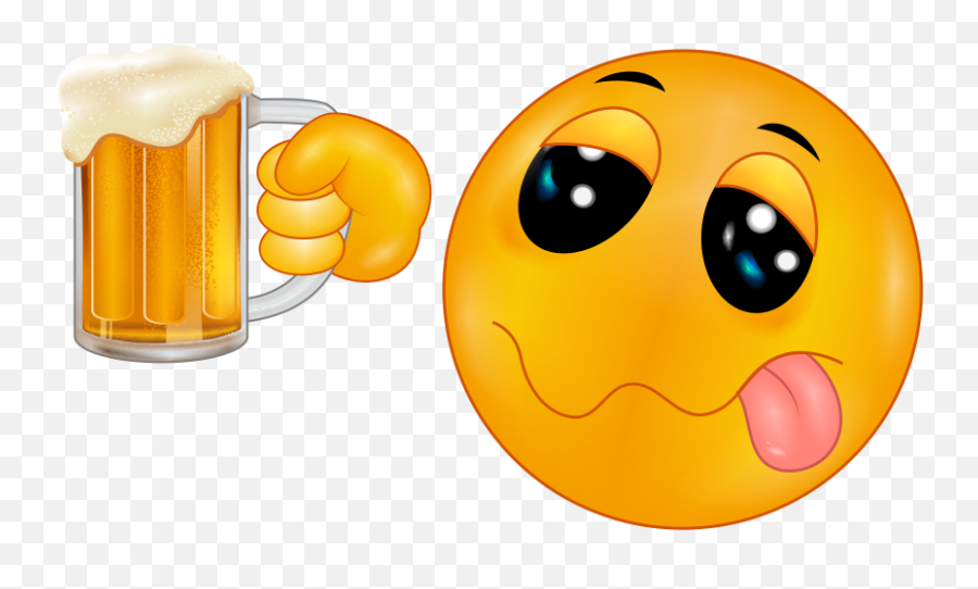 Emoji210 - Beer Mug Emoji 210 Decal Bier Emoticon,Mug Emoji Transparent