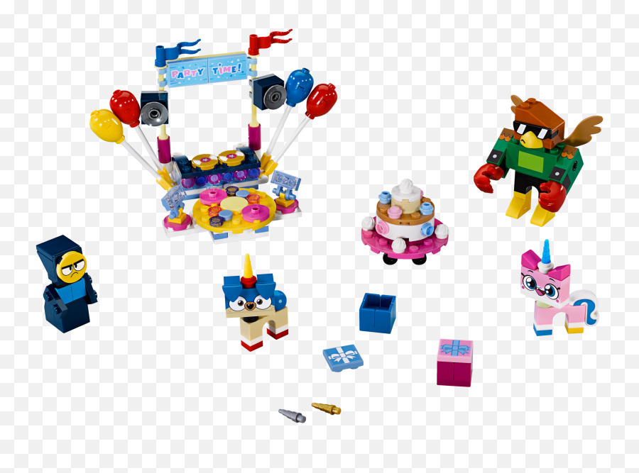 Download Party Time - Unikitty Lego Party Time Png Image Lego Unikitty Emoji,Facebook Unikitty Emoticon