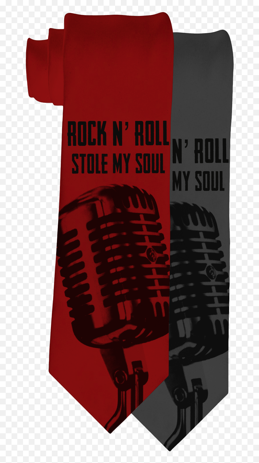 Rock N Roll Stole My Soul Necktie - Grenade Emoji,Rock N Roll Metal Horns Emoticon