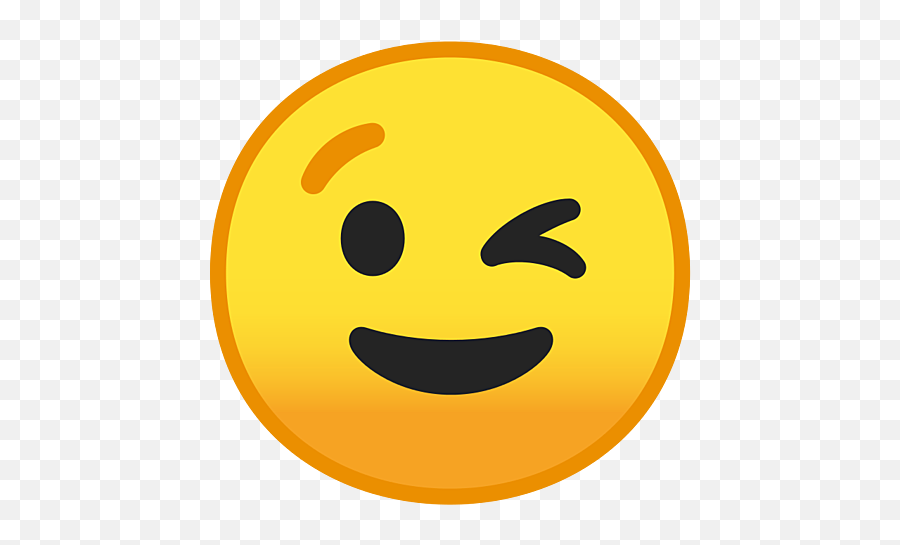 Winking Face Icon - Wink Emoji,Winking Emoji Png