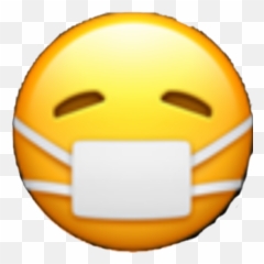 Koronavirus Sticker - Iphone Face Mask Emoji,Miranda Emoji