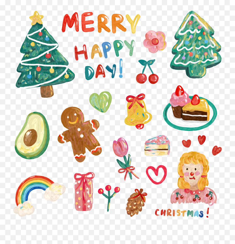15 Ideas - Goodnote Emoji,Kakaotalk Merry Christmas Emoticon