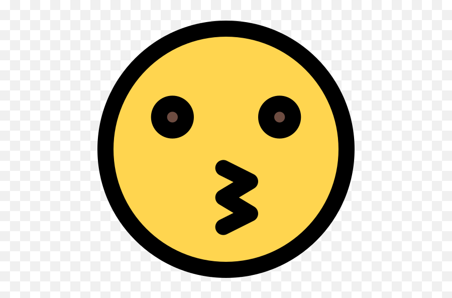 Beijo - Ícones De Smileys Grátis Emoji,Emoticon De Beijo