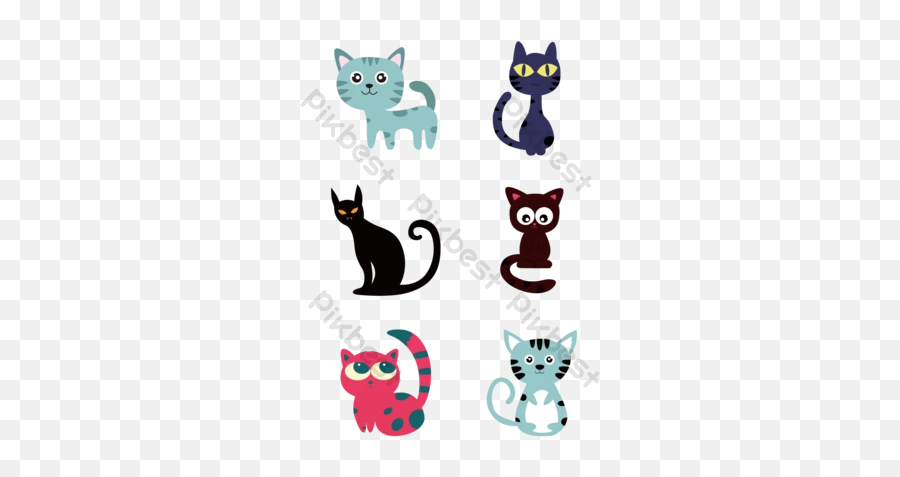Cat Ai Images Free For Design - Pikbest Emoji,Kawaii Emoticons Cats