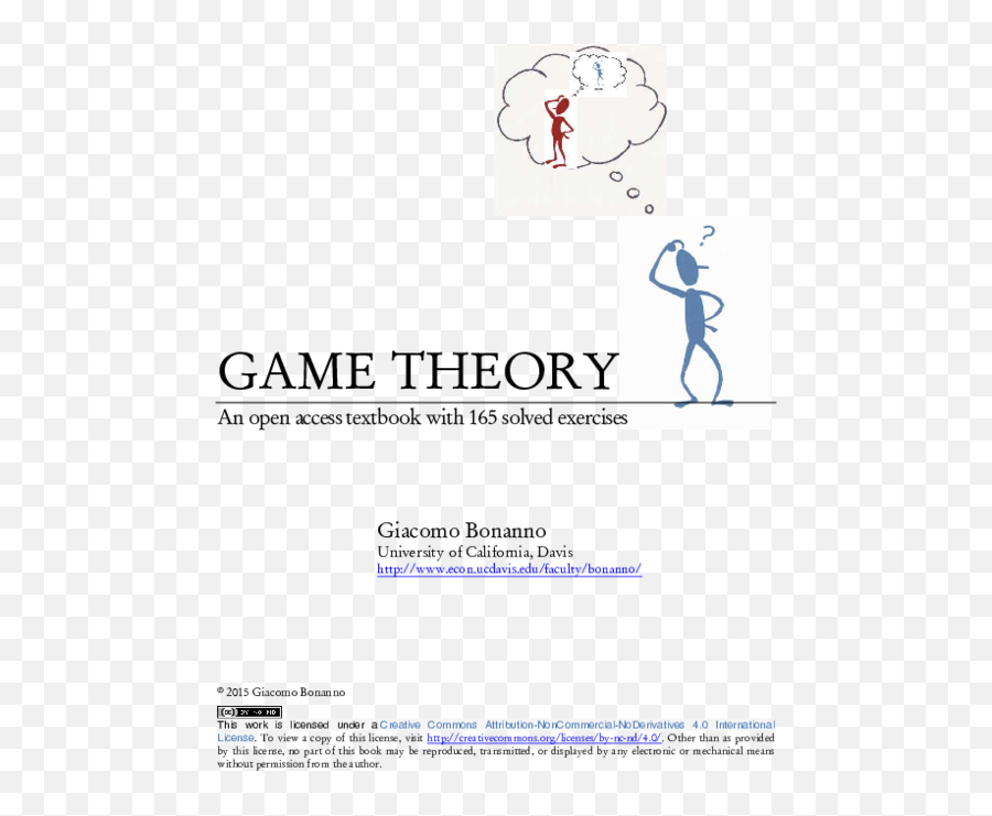 Pdf Game Theory An Open Access Textbook With 165 Solved Emoji,Andre Hoek Designed 80' Emotion