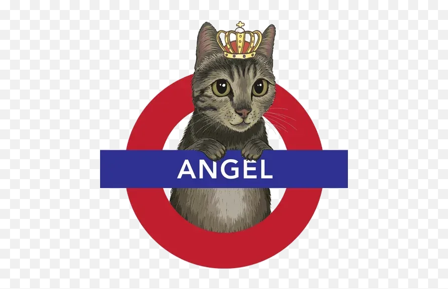 Angel The Meow Sticker Pack - Stickers Cloud Emoji,Crown Emojis With Dogs