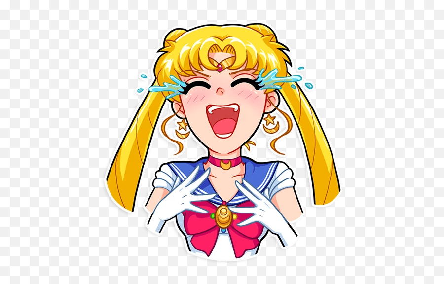Sailor Moon - Line Sticker Sailor Moon Emoji,Sailor Moon Emojis