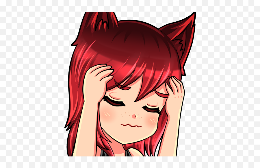 Kaichad337 Kaichad334 Twitter Emoji,Neko Thinking Emoji