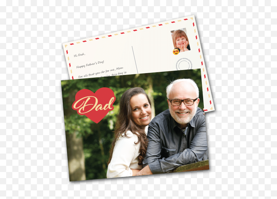 Fatheru0027s Day Cards - Printed U0026 Mailed For You Waldo Photos Emoji,Father & Son: Pushing Through Emotions