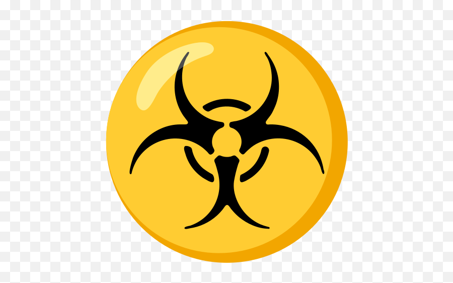 Biohazard Emoji Toxic Emoji,Android 4.4 Kitkat Emoji