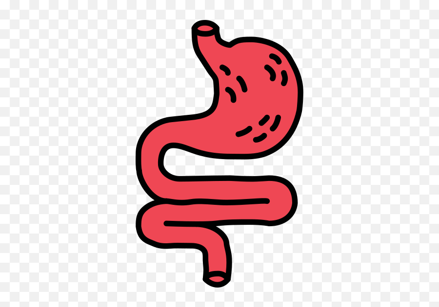 Gastrointestinal Tract Icon In Doodle Style Emoji,Camera Emoji For Linkedin