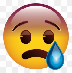 Emoji U2013 The Official Brand Anxious Face With Sweat Fitz - Happy,Anxious Face Emoji