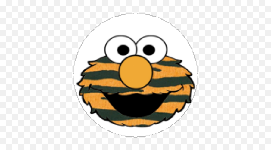 Tiger Elmo - Roblox Elmo Face Emoji,Tiger Emoticon